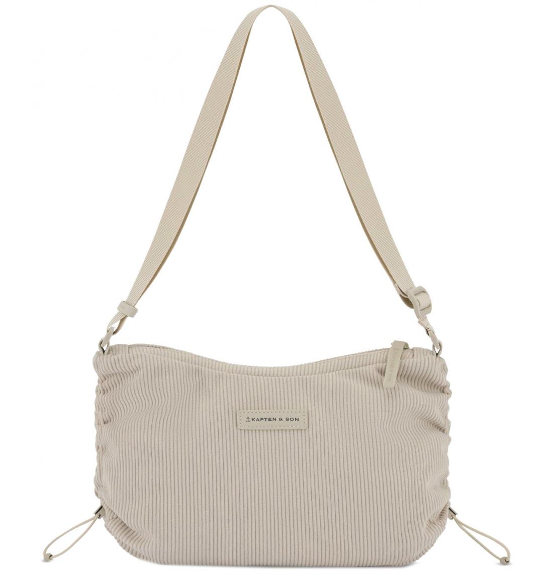 Kapten und Son Cord Beuteltasche Sandstone nachhaltig