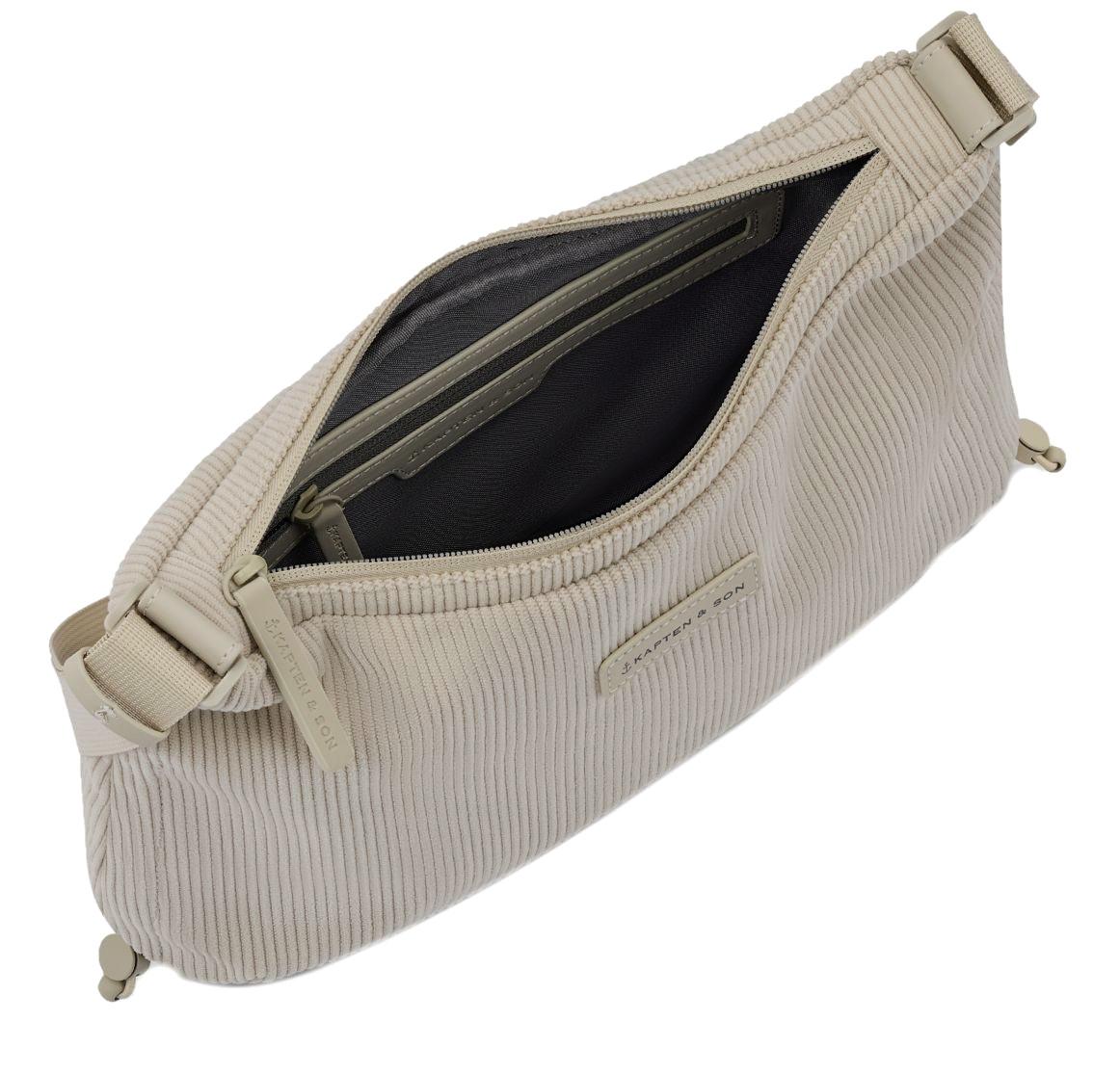 Kapten und Son Cord Beuteltasche Sandstone nachhaltig