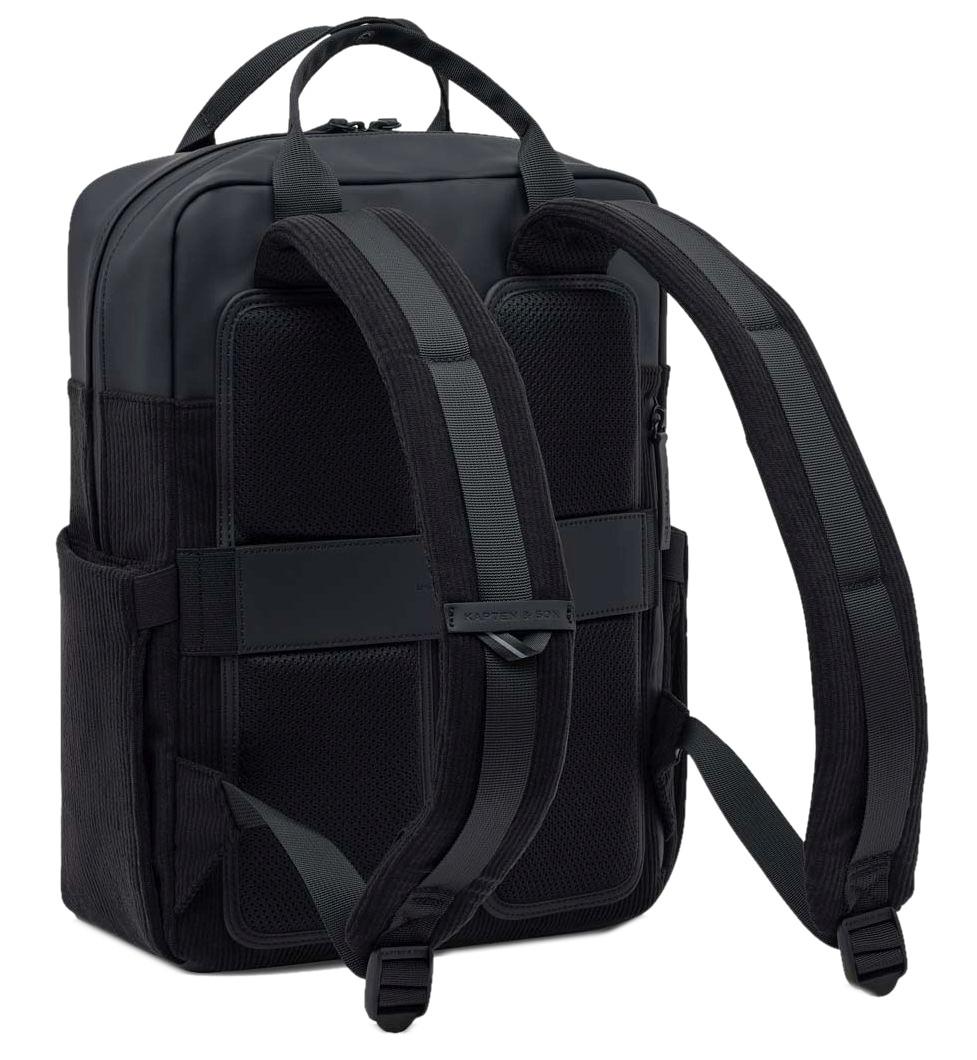 Kapten und Son Cord Rucksack Bergen Pro Schwarz nachhaltig