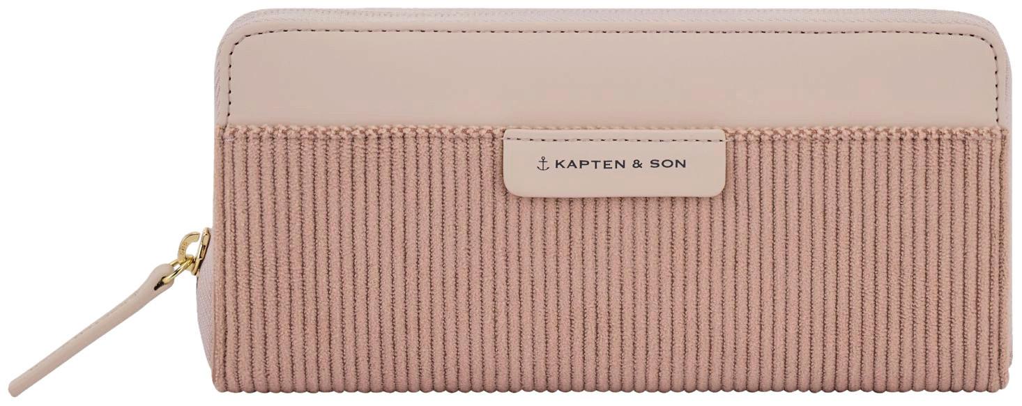 Kapten und Son Geldbörse Bergen Pro Trend Cord Rose Clay nachhaltig