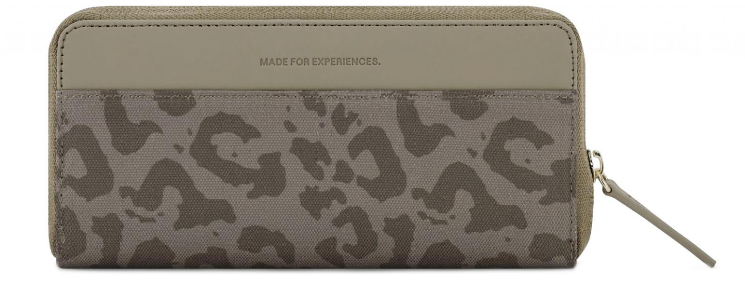 Kapten und Son Geldtasche Bergen Pro Leopard Dark Brown PET
