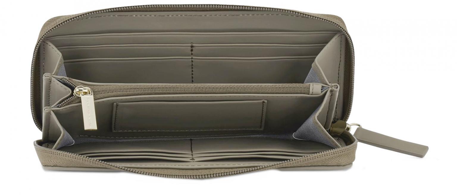 Kapten und Son Geldtasche Bergen Pro Leopard Dark Brown PET
