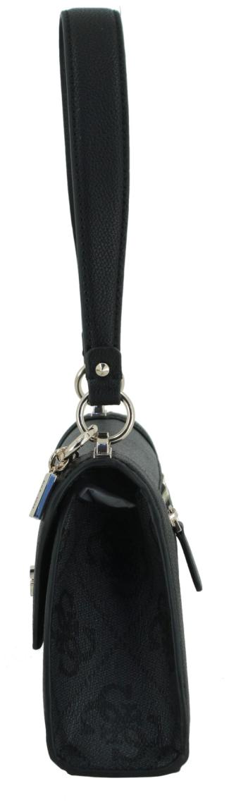 Karnilla Logo Flap Shoulder Bag Überschlagtasche Guess Dark Taupe