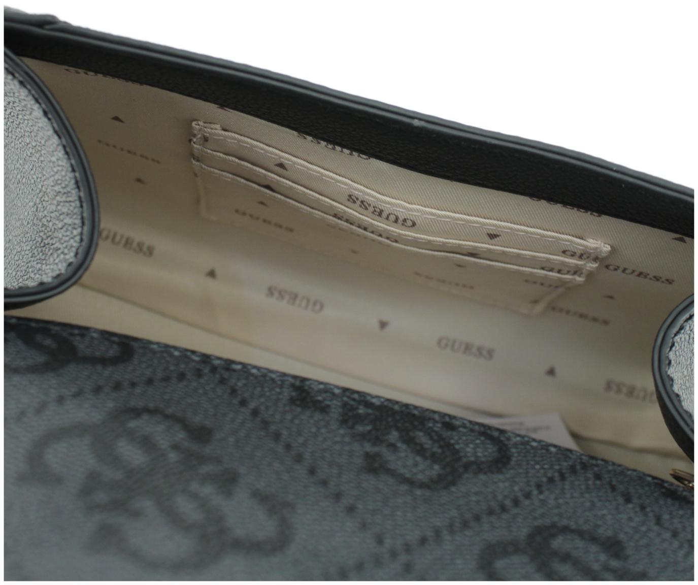 Karnilla Logo Flap Shoulder Bag Überschlagtasche Guess Dark Taupe