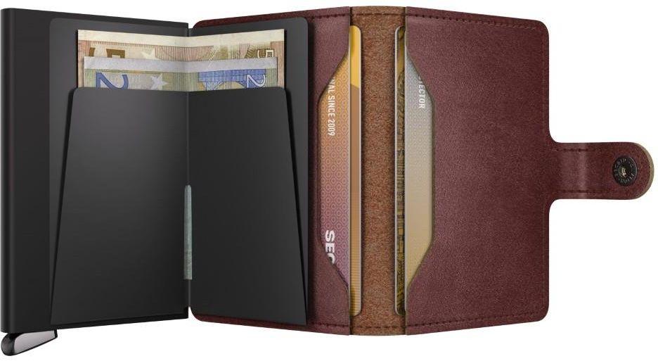 Kartenbörse Miniwallet Secrid Premium Basco Brown