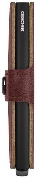 Kartenbörse Miniwallet Secrid Premium Basco Brown