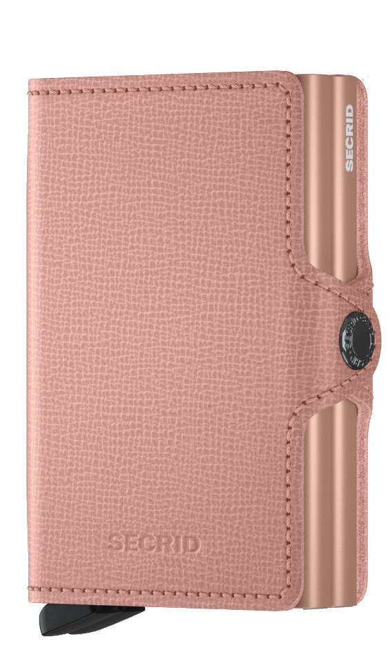 Kartenbörse Secrid Twin Wallet Crisple Rose Blumenprint rosa