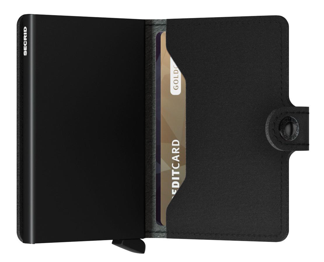 Kartenbörse schwarz Miniwallet Secrid Yard Black RFID-Schutz