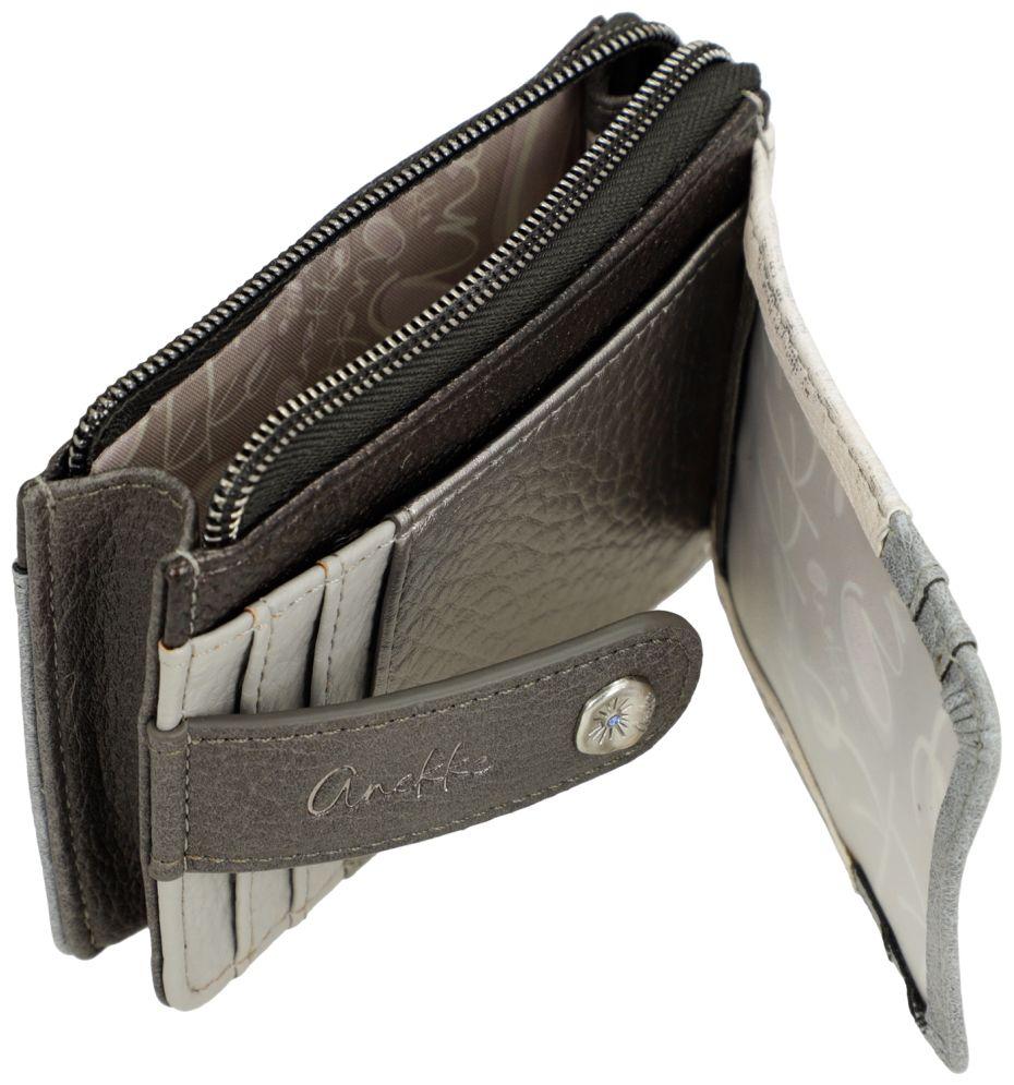 Kartenetui Anekke Comicprint beige Metallictöne Sophia RFID glitzernd