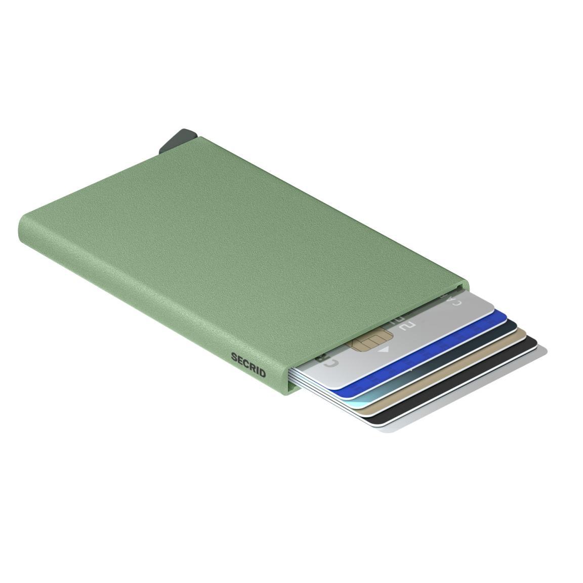 Kartenetui Cardprotector Secrid Powder Pistachio RFID Schutz grün
