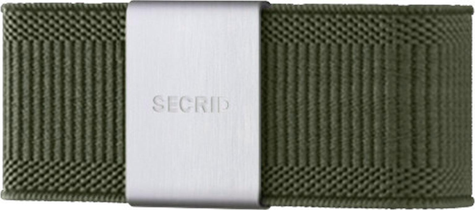 Kartenhalter Set Secrid Cardslide RFID-Schutz Tarngrün Desert Gold