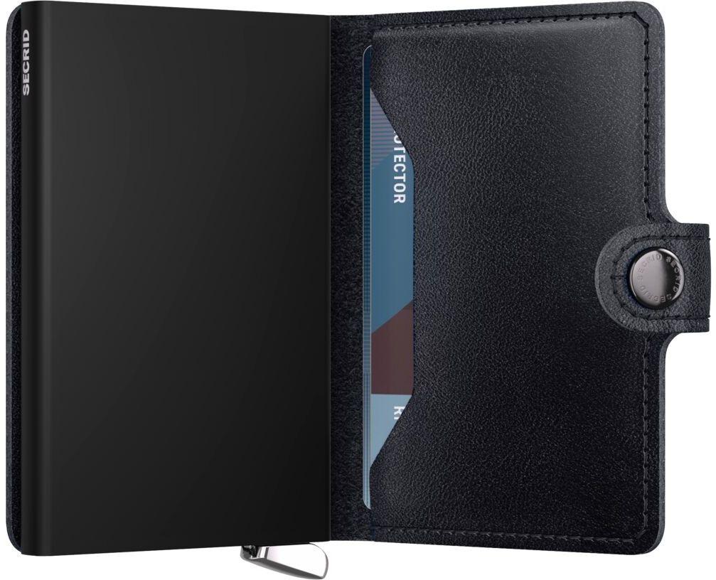 Kartenhülle pflanzlich gegerbt Secrid Basco Ink Black