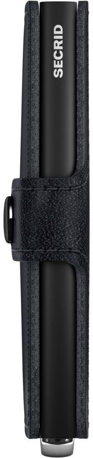 Kartenhülle pflanzlich gegerbt Secrid Basco Ink Black