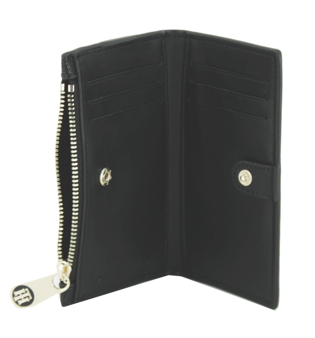 Kartenportmonee Tommy Hilfiger Honey Slim Wallet Red Monogramm