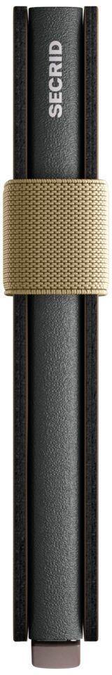 Kartenschutzhülle Leder Aluminium Secrid Matte Earth Beige