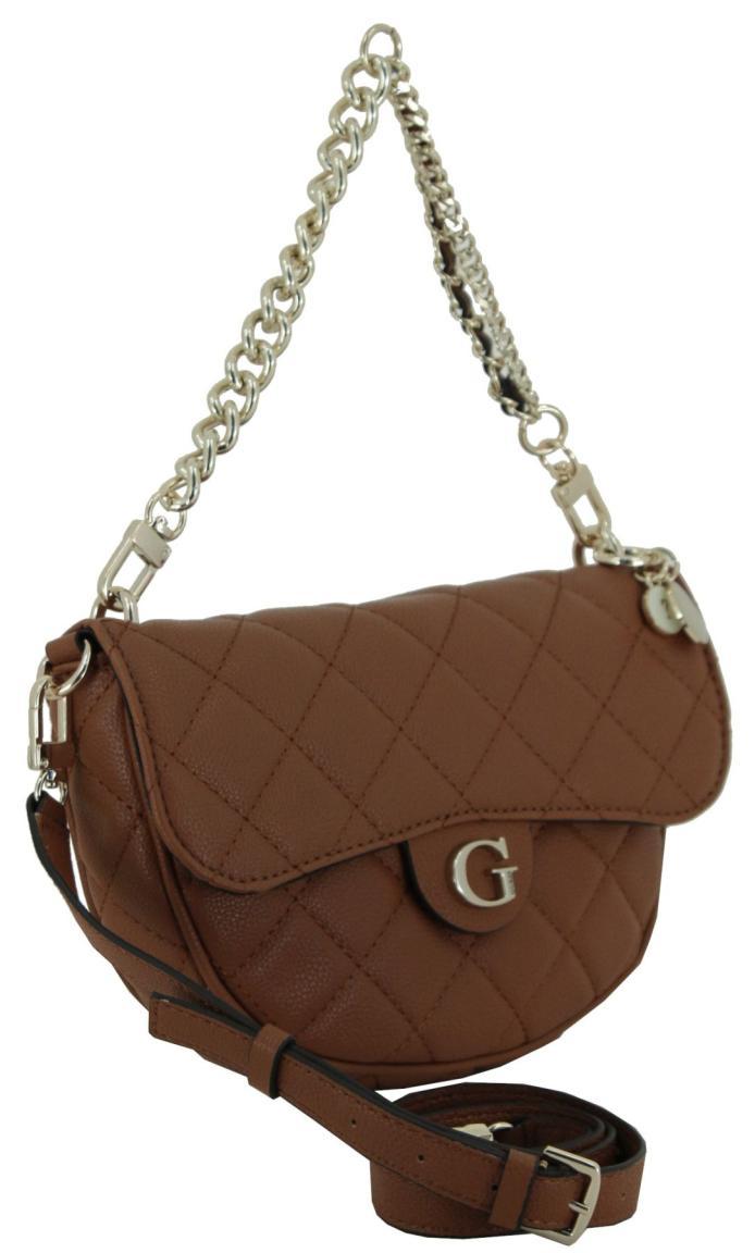 Kettenhenkeltasche Guess Gillian Cognac Steppung