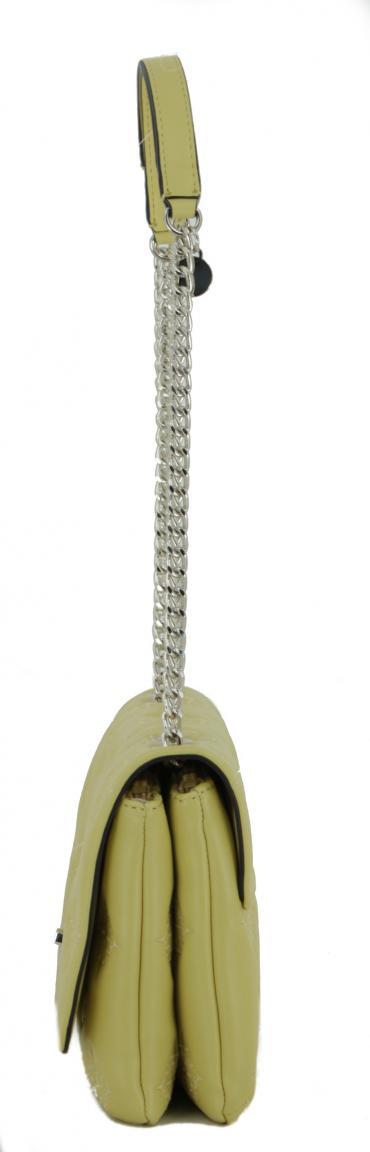 Kettentasche Guess Überschlag Chic Gelb Stickapplikation kl. Fehler