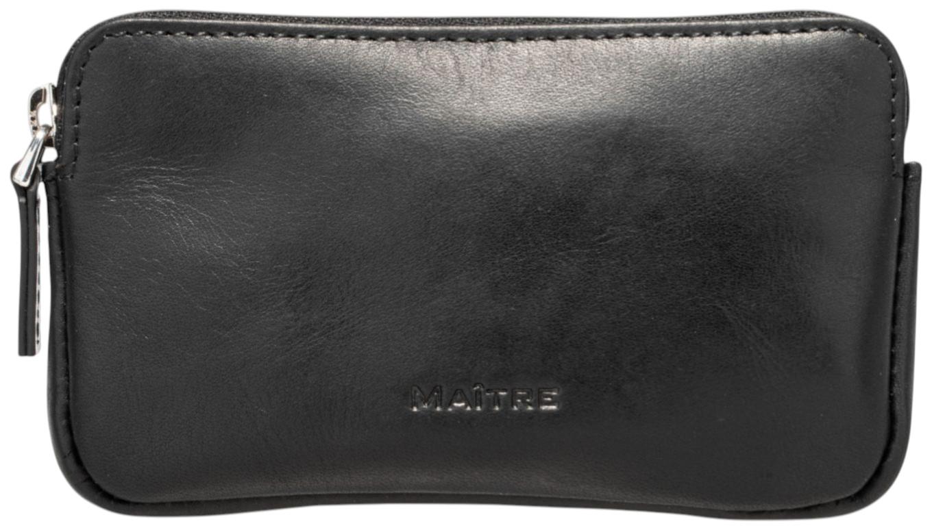 Keycase Maitre Birkheim Sigwulf matt schwarz Leder