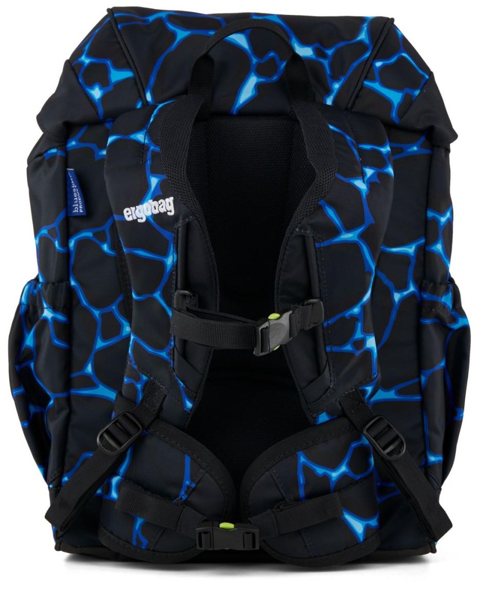 Kindergartenrucksack Ergobag Mini Bärassic Garden schwarz blau