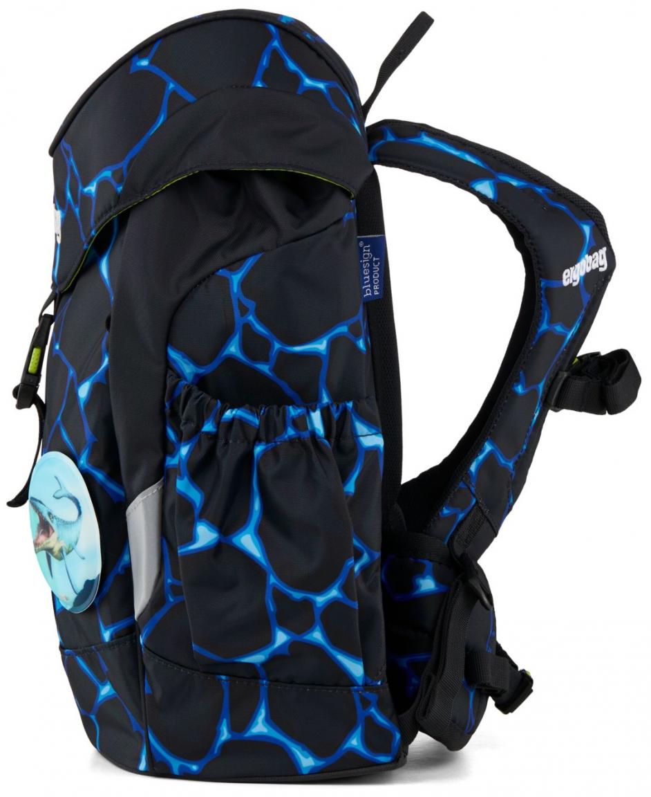 Kindergartenrucksack Ergobag Mini Bärassic Garden schwarz blau