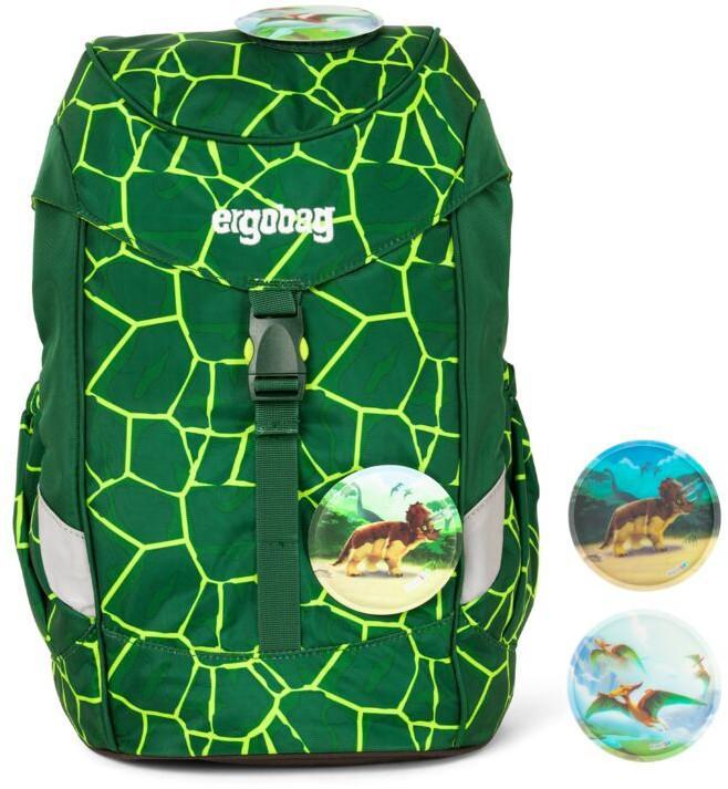Kindergartenrucksack grün Dinosaurier ergobag mini BärRex