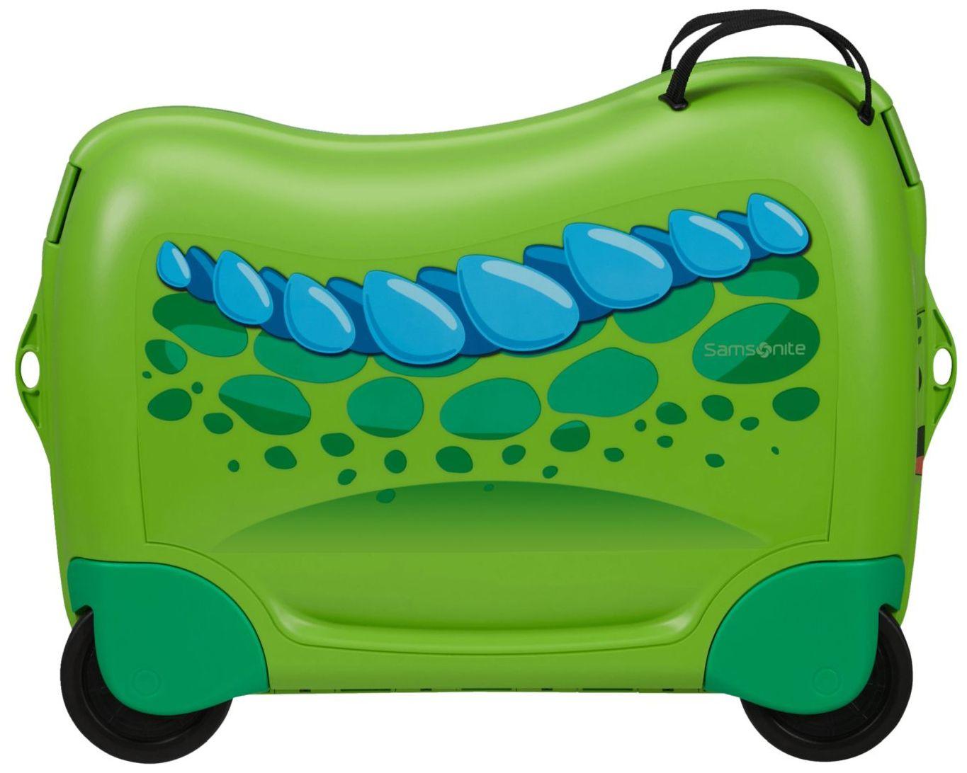 Kinderkoffer Samsonite Dream2Go Dinosaur D grün Ride-On