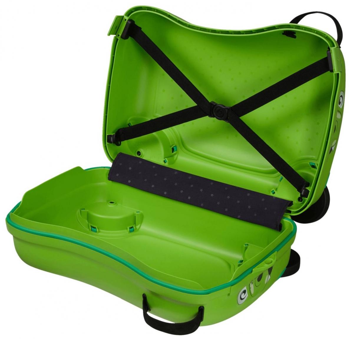 Kinderkoffer Samsonite Dream2Go Dinosaur D grün Ride-On