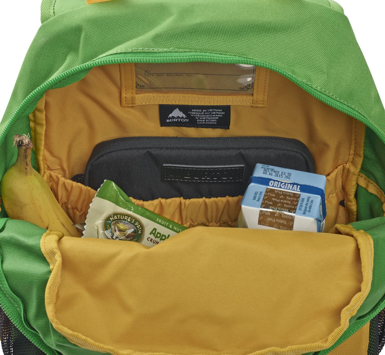 Kinderrucksack Burton Youth Gromlet dunkelgrau blau Faded