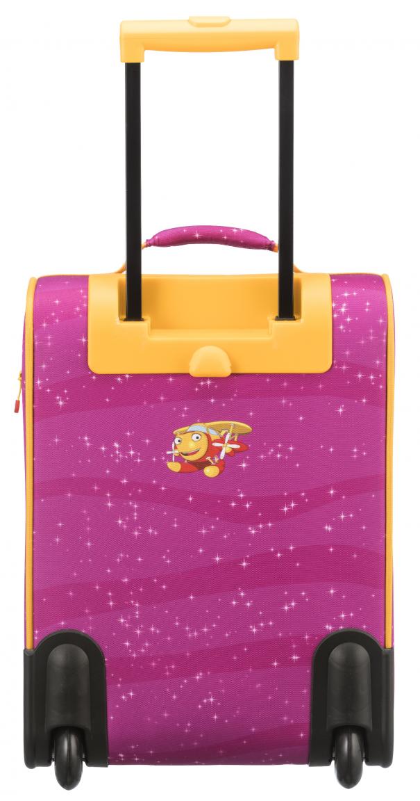 Kindertrolley Travelite Helden der Stadt Polizei Feuerwehr Pink