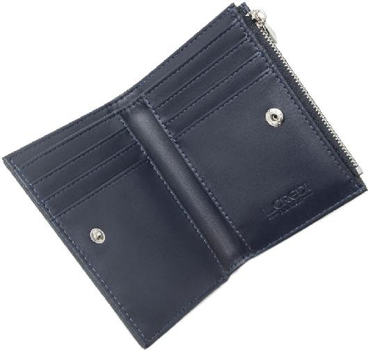 Klappbörse L.Credi marine Perla vegan RFID