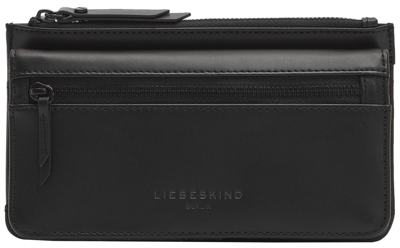 Klappbörse Liebeskind Berlin Black RFID Schutz Paper Bag Layla schwarz