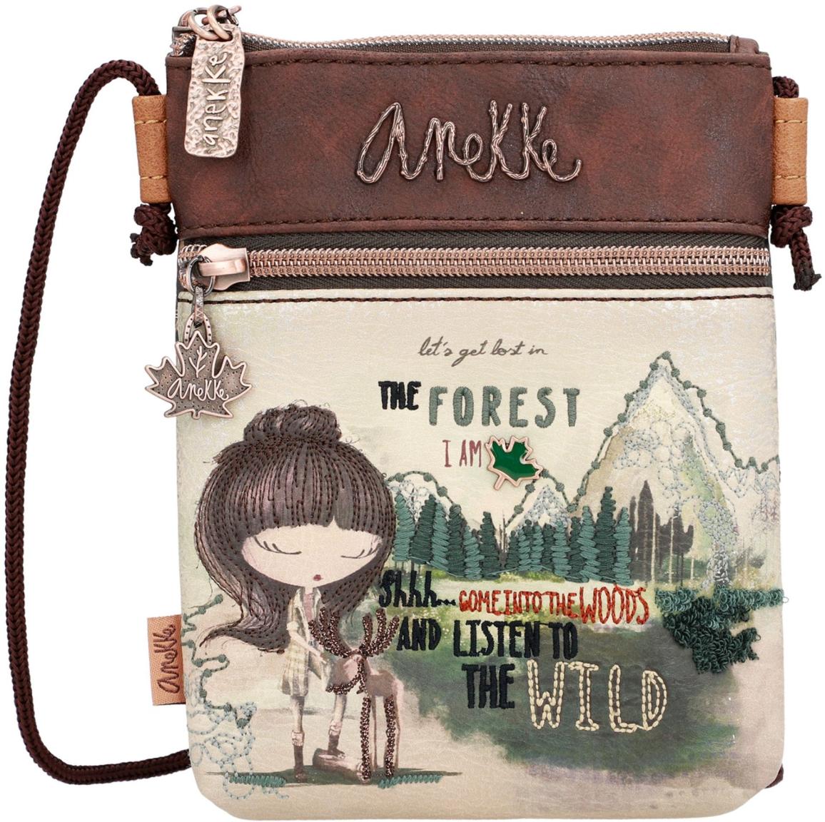 Kleiner Umhängebeutel Maple Leaf Anekke The Forest Kanada