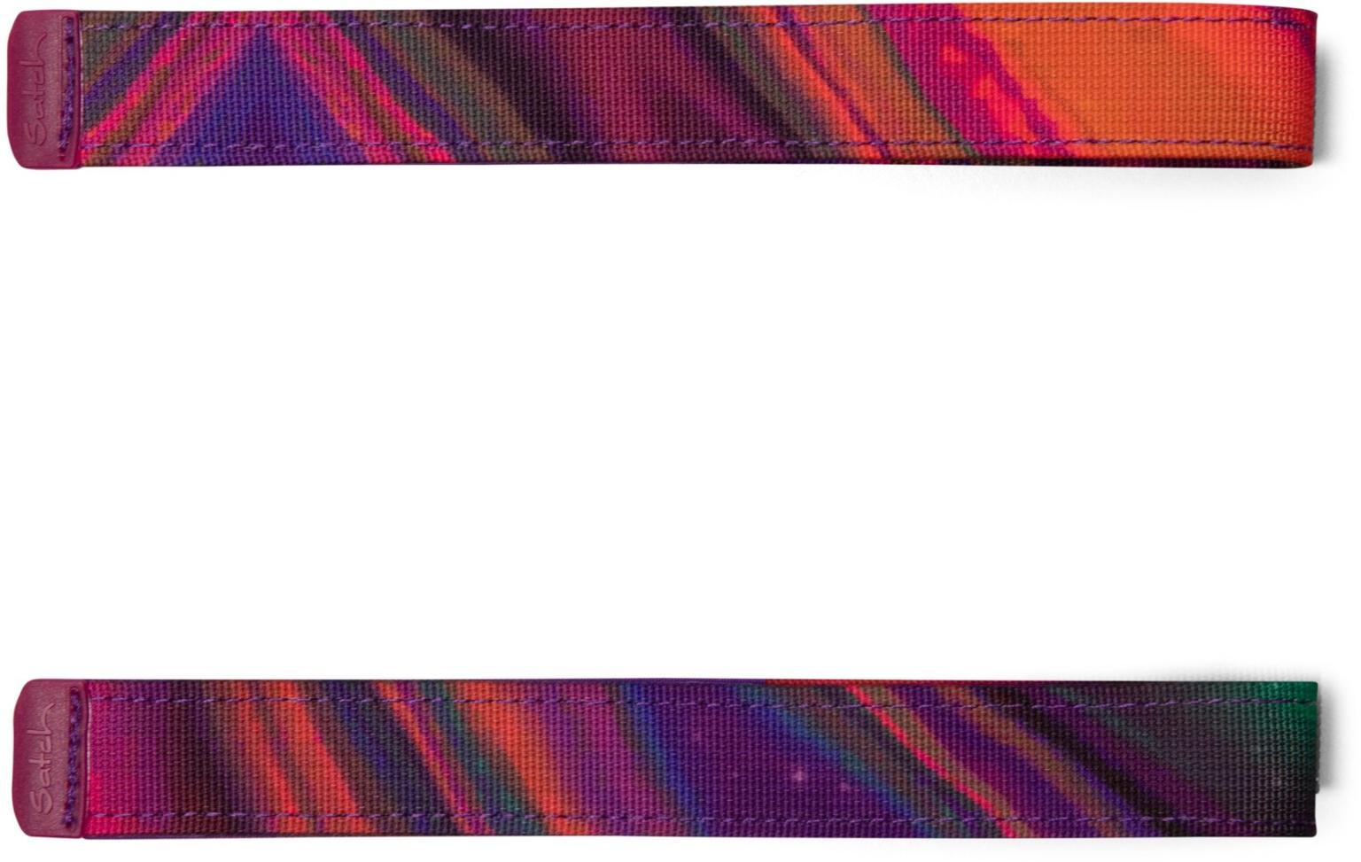 Klettbänder für Satch Pack Schulrucksack Swaps Purple Galaxy pink lila