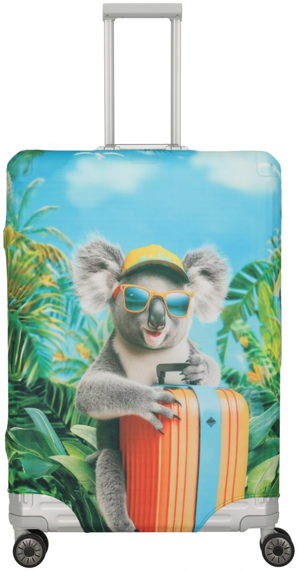 Kofferschutzbezug L bunt Koalaprint Travelite 
