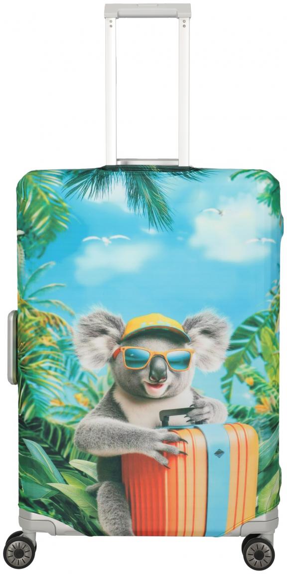 Kofferschutzbezug L bunt Koalaprint Travelite 