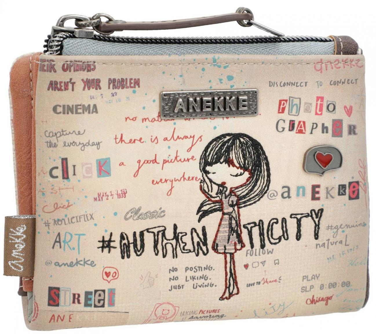 Kompaktbörse Anekke City Authenticity beige bunt Fotografie