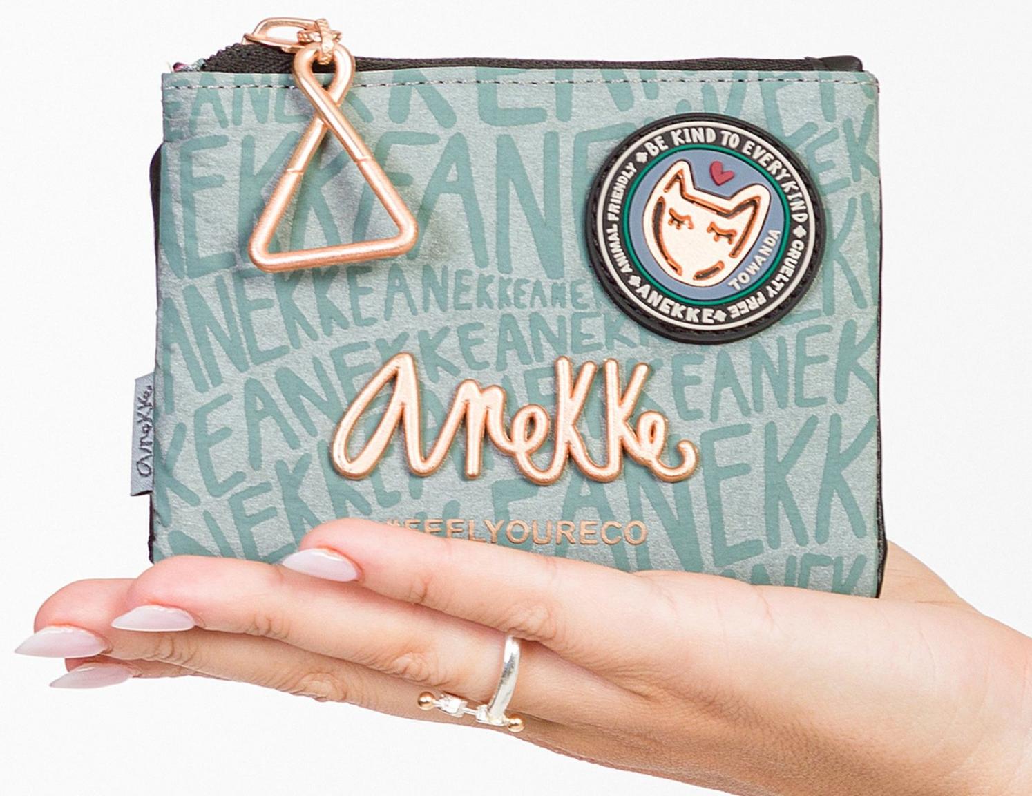 Kompaktbörse Anekke Nature Woods recycled Logoprint Kanada