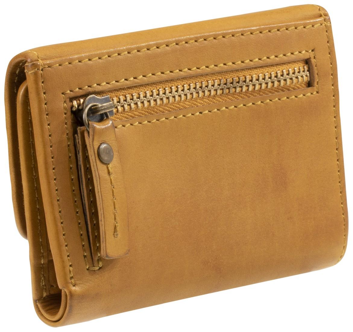 Kompaktbörse Vintagelook gelb Maitre Steinbach Ilsebill
