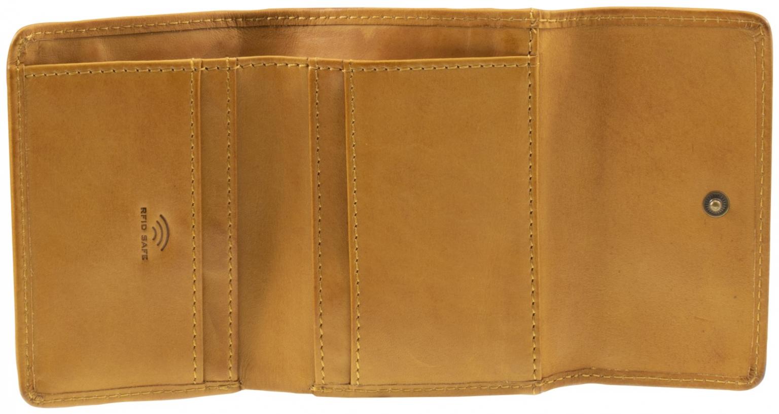 Kompaktbörse Vintagelook gelb Maitre Steinbach Ilsebill