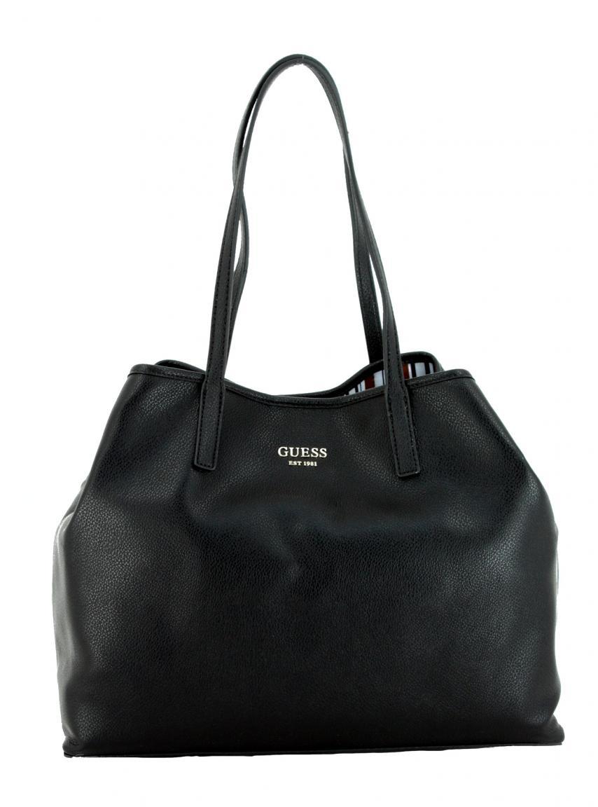 Korbtasche Guess Vikky Rose Innentasche  Streifen