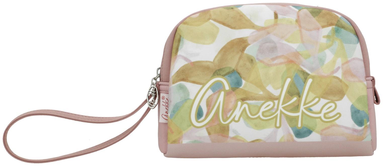 Kosmetiktasche Anekke Bloom Altrosa Gelb