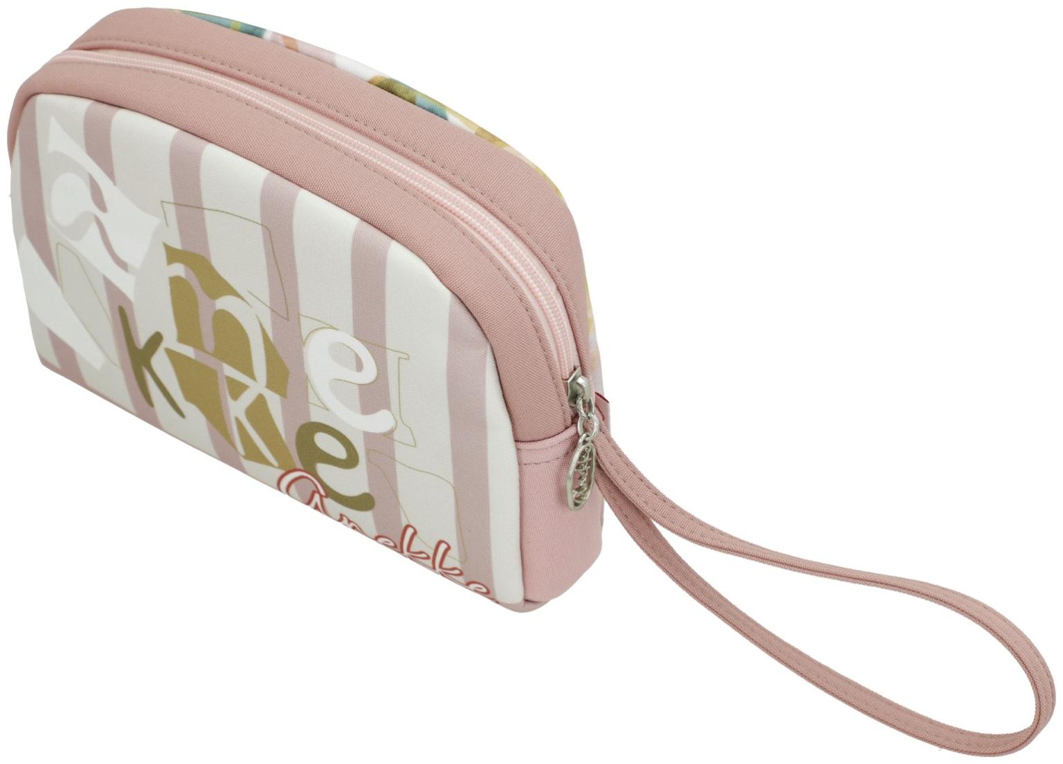 Kosmetiktasche Anekke Bloom Altrosa Gelb