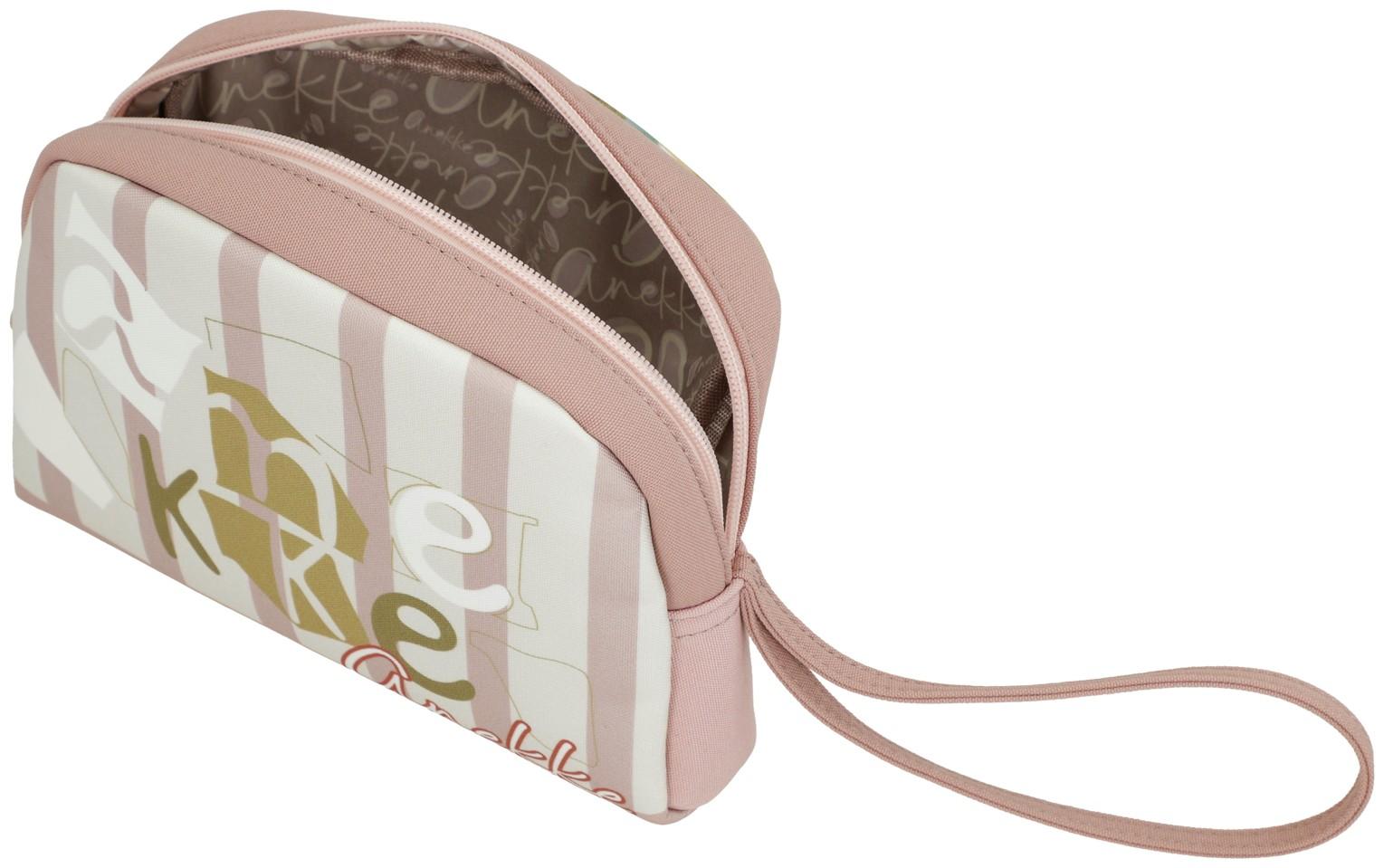 Kosmetiktasche Anekke Bloom Altrosa Gelb