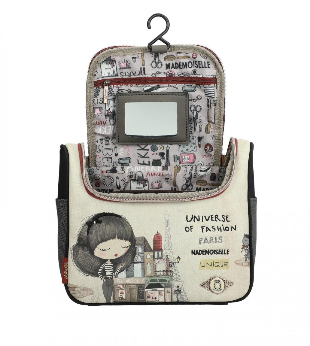 Kosmetiktasche Couture Anekke Paris Eiffelturm Haken Spiegel
