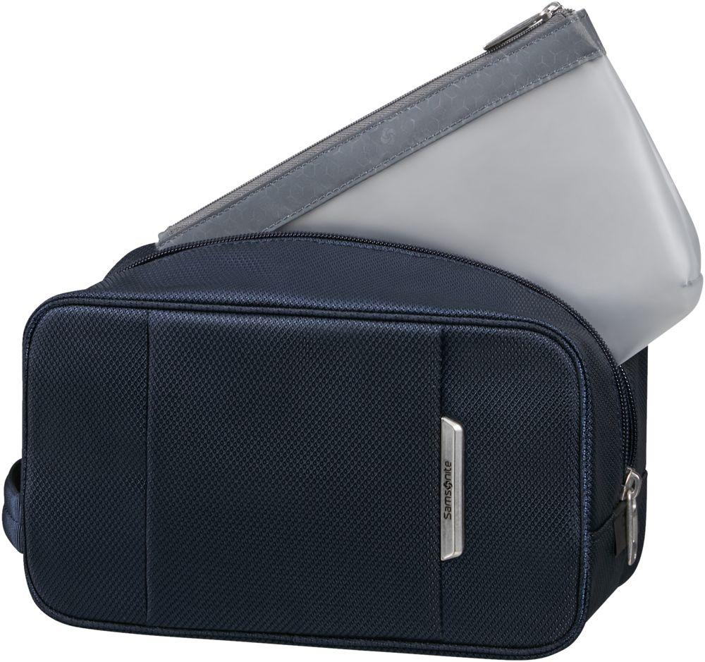 Kulturbeutel Samsonite Respark dunkelblau Midnight Blue Nassfach