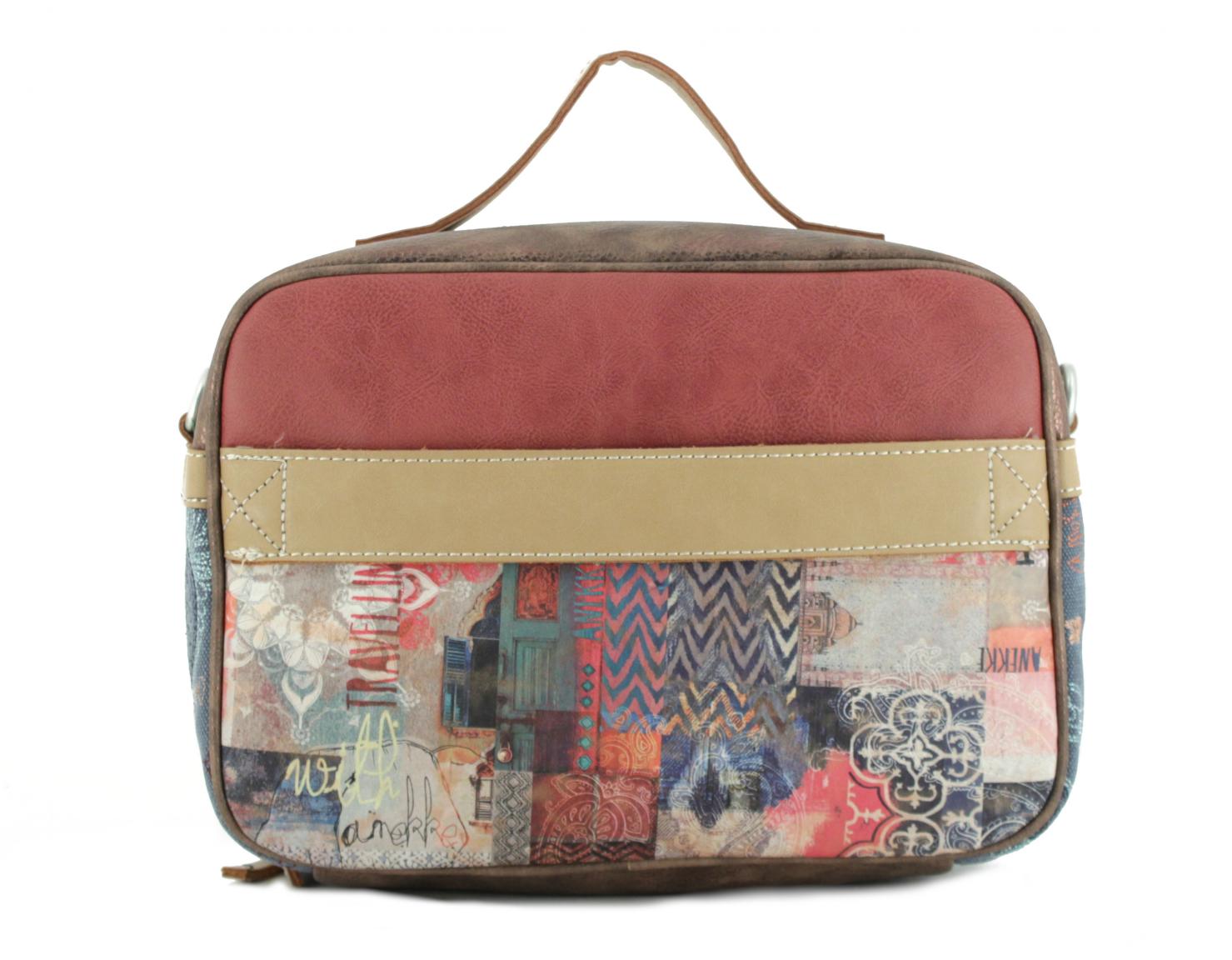 Kulturtasche Anekke India blue azul bunt Kamera