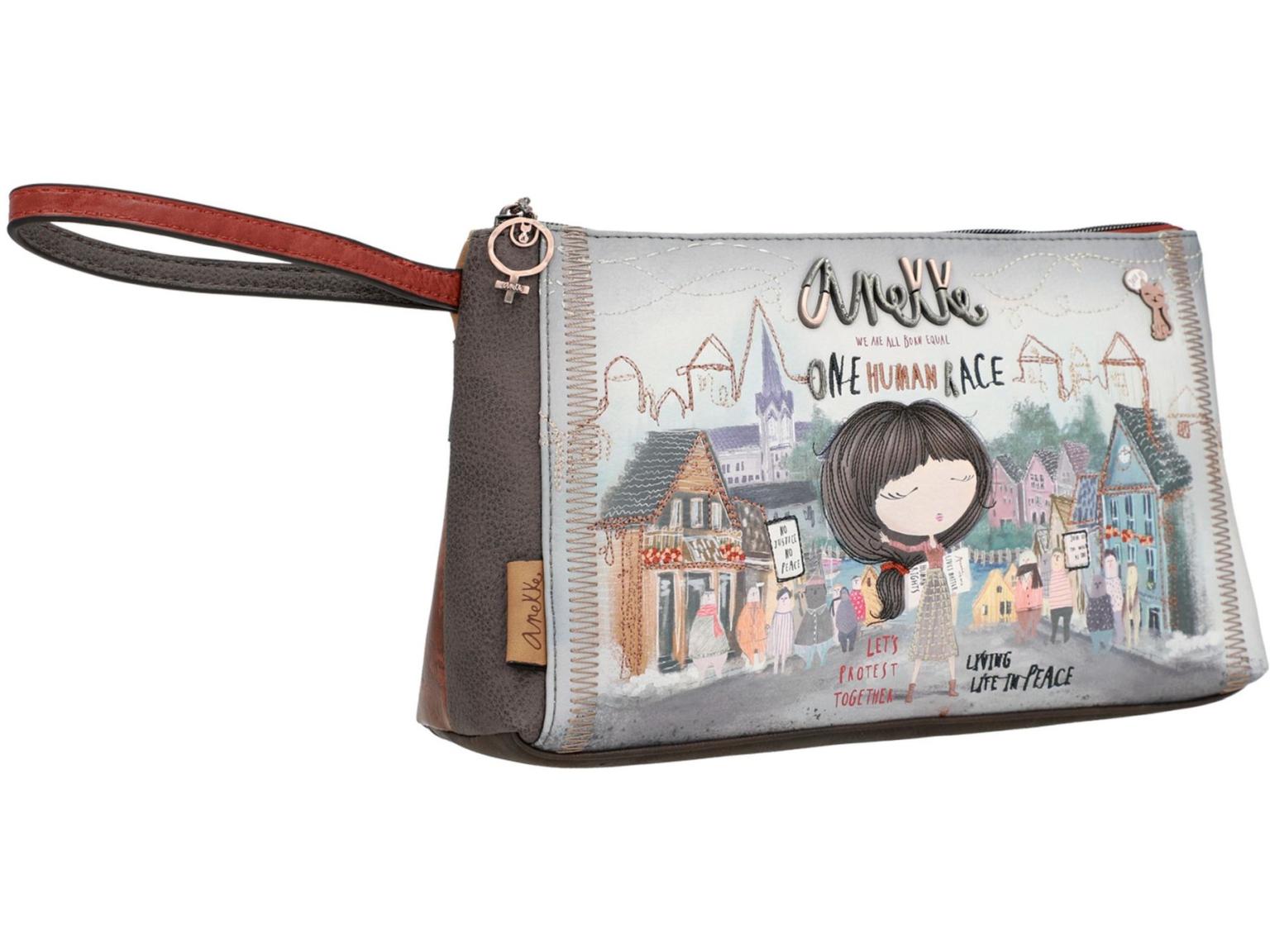Kulturtasche Anekke Voice Pochette mit Handschlaufe Glitzer Towanda