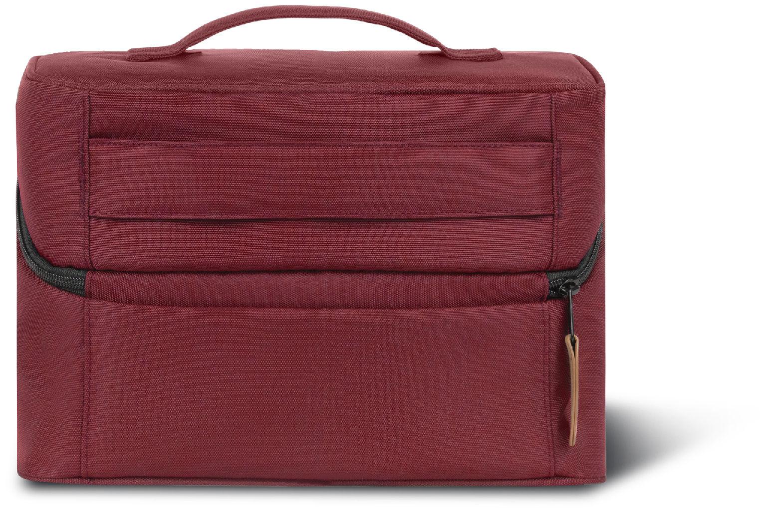 Kulturtasche Vanity weinrot Cabaia geräumig Sibiu Burgundy