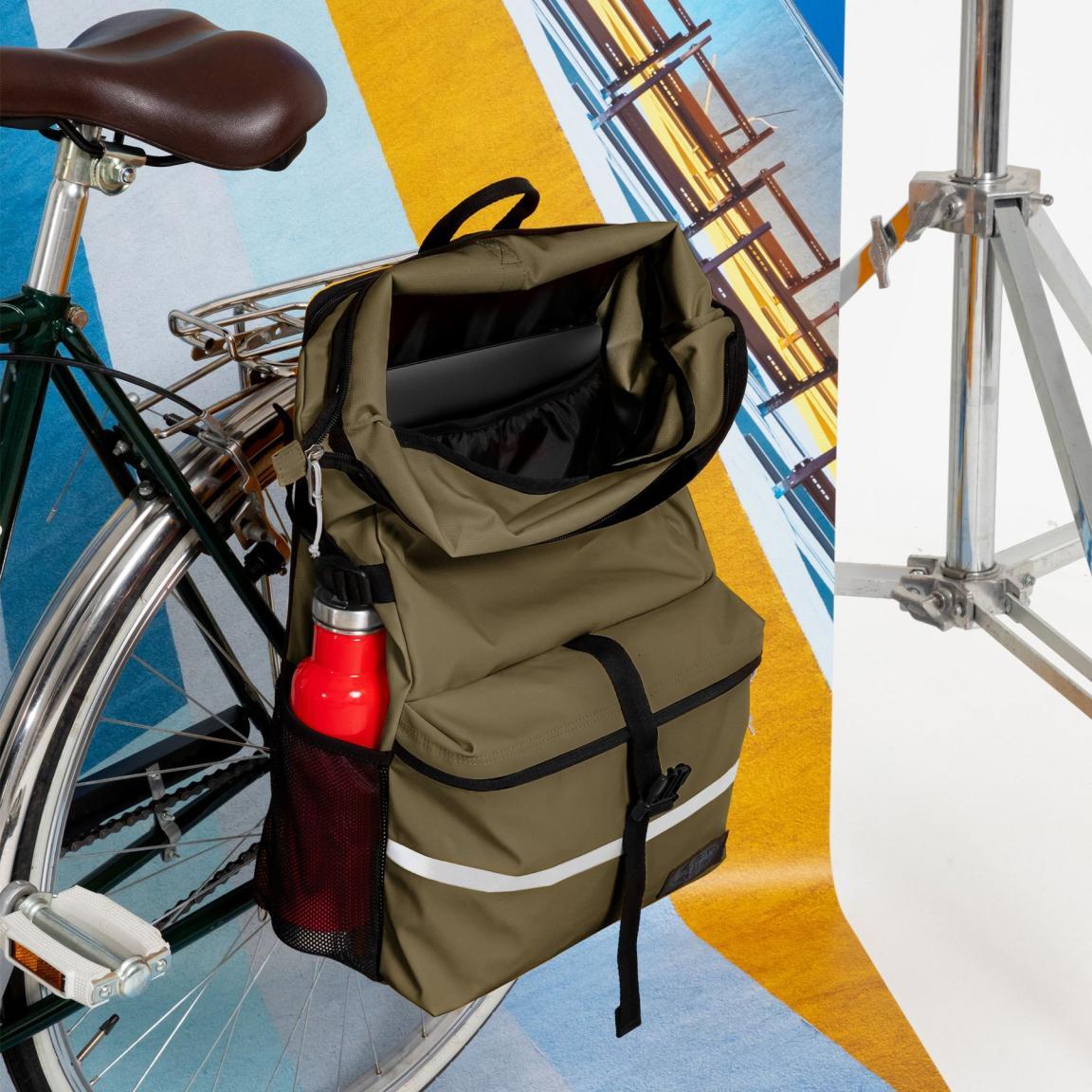 Kurier Backpack Maclo Bike Eastpak Tarp Army Tarngrün 31 Liter wasserdicht reflektierend
