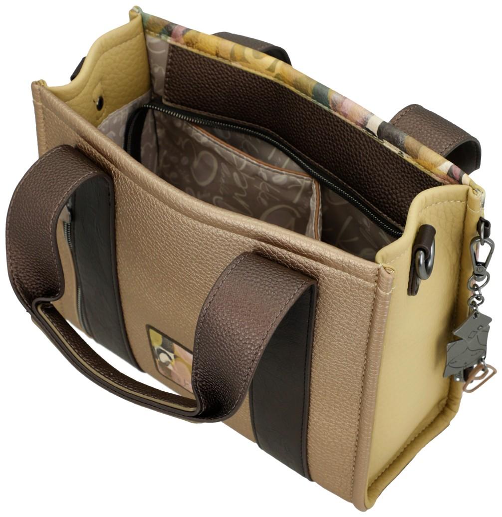 Kurzgrifftasche Anekke Bloom Square Bag farbenfroh